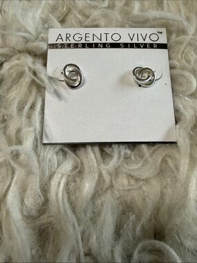 NWT Argento Vivo Sterling Silver Earrings